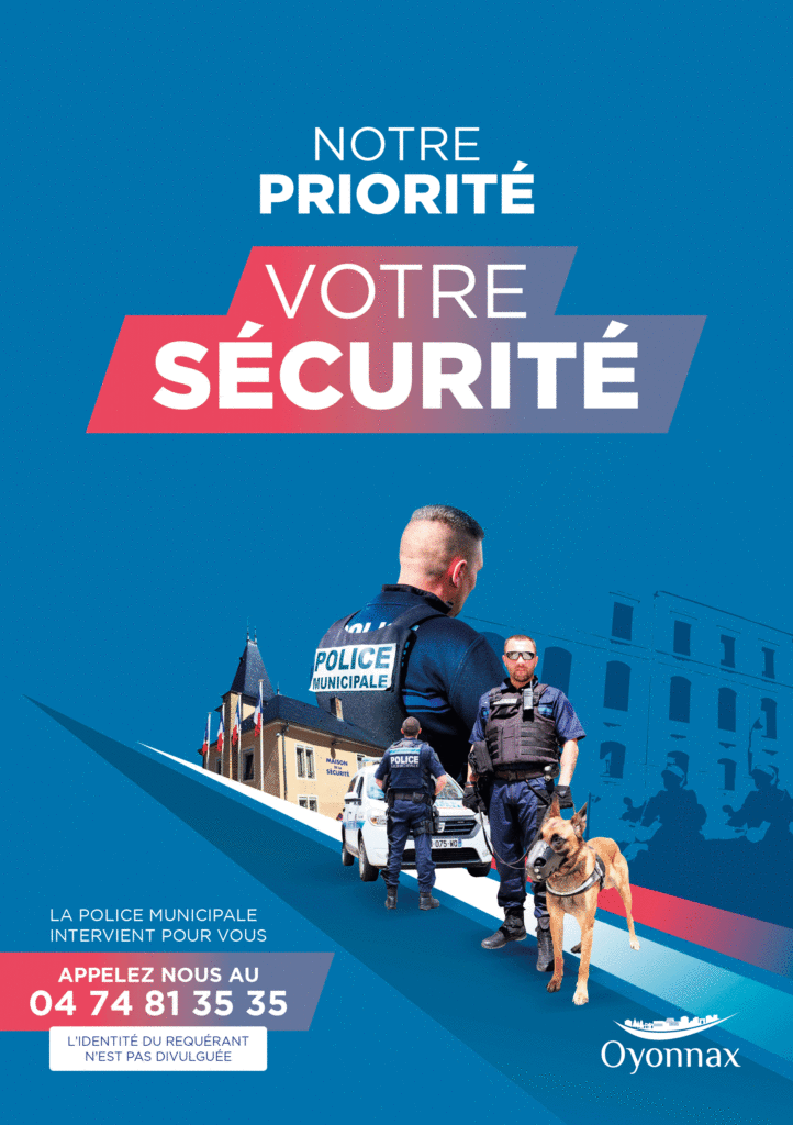 La Police intervient pour vous  Ville d'Oyonnax