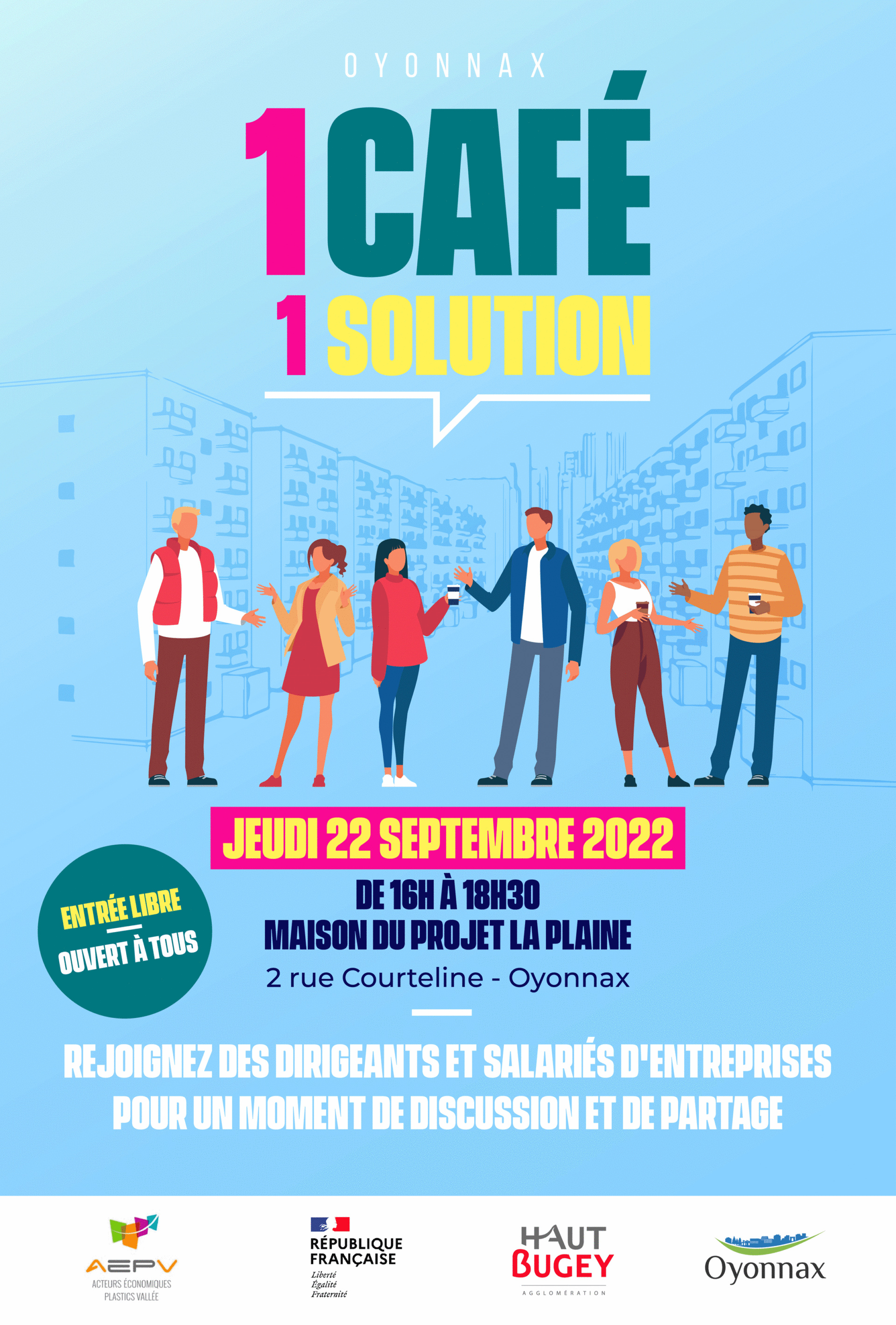 1 Café, 1 Solution Ville d'Oyonnax